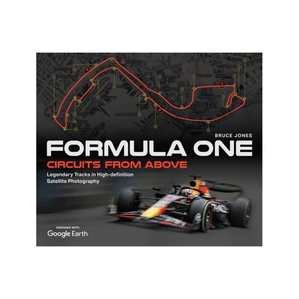 Open Box - Ingram - Formula One Circuits from Above - by Bruce Jones ( Black